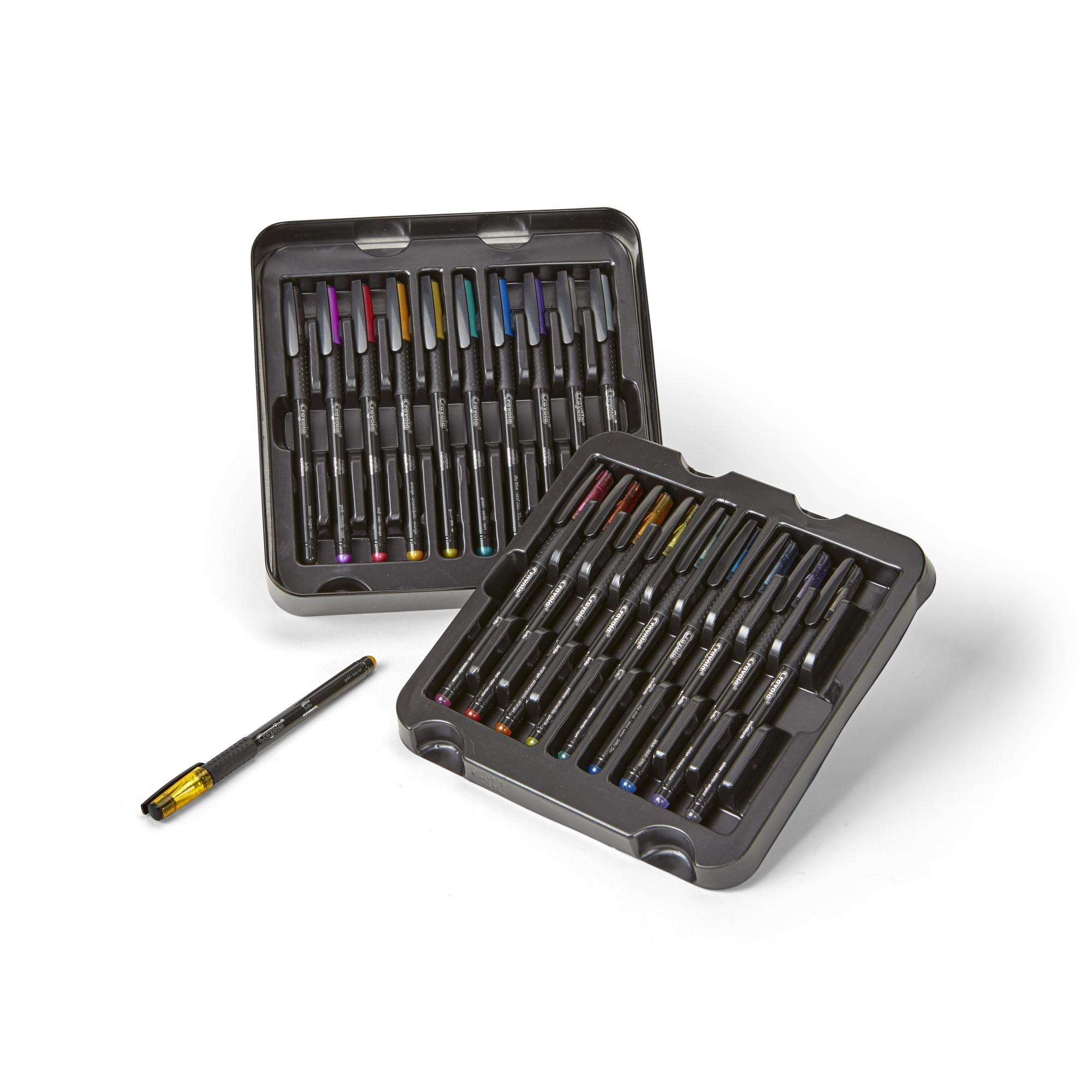 Crayola Signature Detailing Gel Pens Set, Gift - 20 Count - image 1 of 10