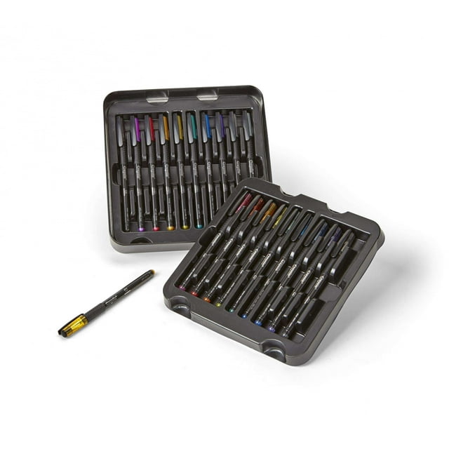Crayola Signature Detailing Gel Pens Set, Gift - 20 Count