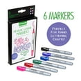 thumbnail image 1 of Crayola Signature Metallic Permanent Marker, Assorted Colors, Child, 6 Count, 1 of 9