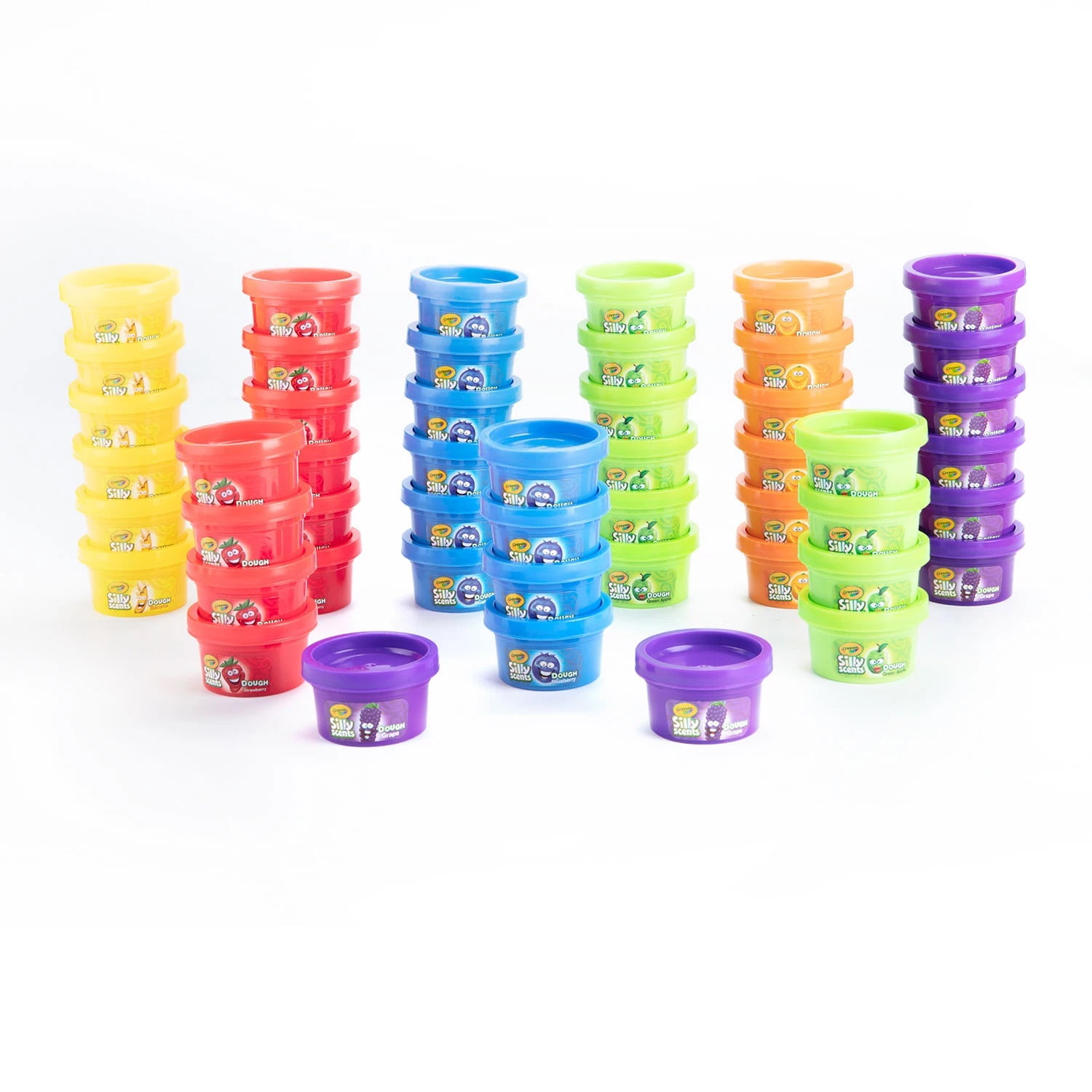 Crayola Silly Scents Aroma Dough Halloween Pack, 1oz 50 Count