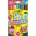 thumbnail image 1 of Crayola Silly Scents Fine Line Markers, Smash Ups Scented Markers, School Supplies, 10 Count, 1 of 9
