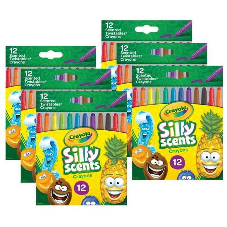 Crayola Silly Scents Twistable Crayons 12 Set :: Art Stop