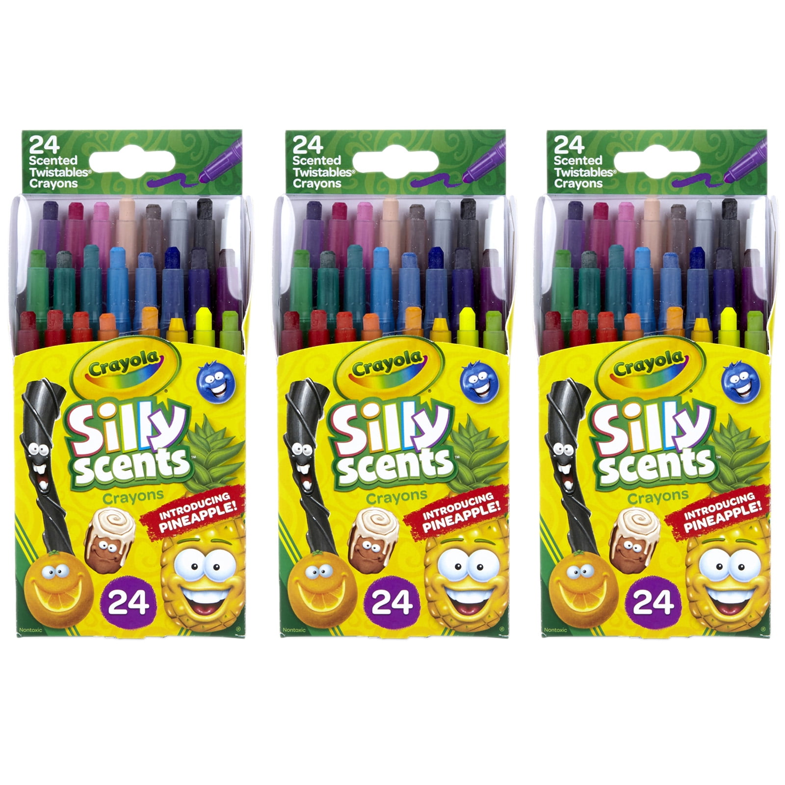 Silly Scents Mini Twistables Scented Crayons, 12 Per Pack, 6 Packs – School  Supplies 4 Less