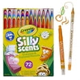 thumbnail image 1 of crayola silly scents twistables, scented crayons & pencils, 72 count, gift, 1 of 5
