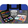 thumbnail image 1 of Crayola Sketch and Color Art Coloring Case 70 Pieces Child Ages 8+, 1 of 6