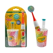 Brush Buddies Crayola Sonic Powered Toothbrush 5-Piece Set