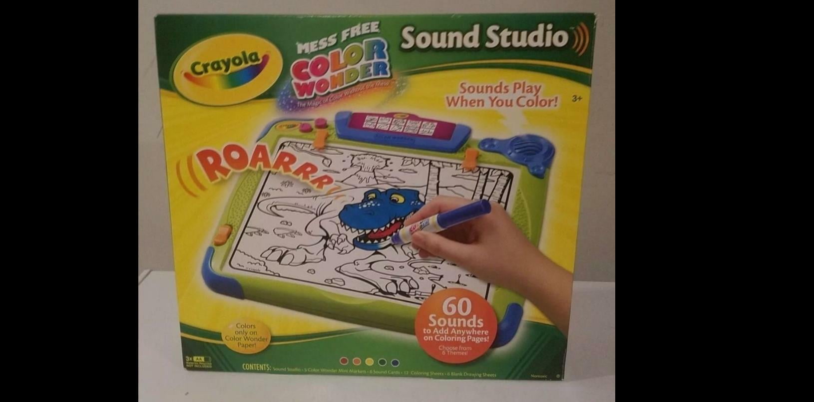 Crayola Sound Studio - Mess Free Color Wonder - Walmart.com
