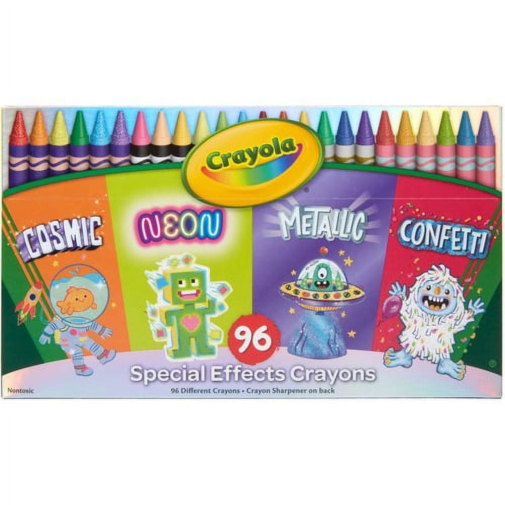 Crayola Special Effects Crayon Set Multi 96 / Pack Bundle of 5