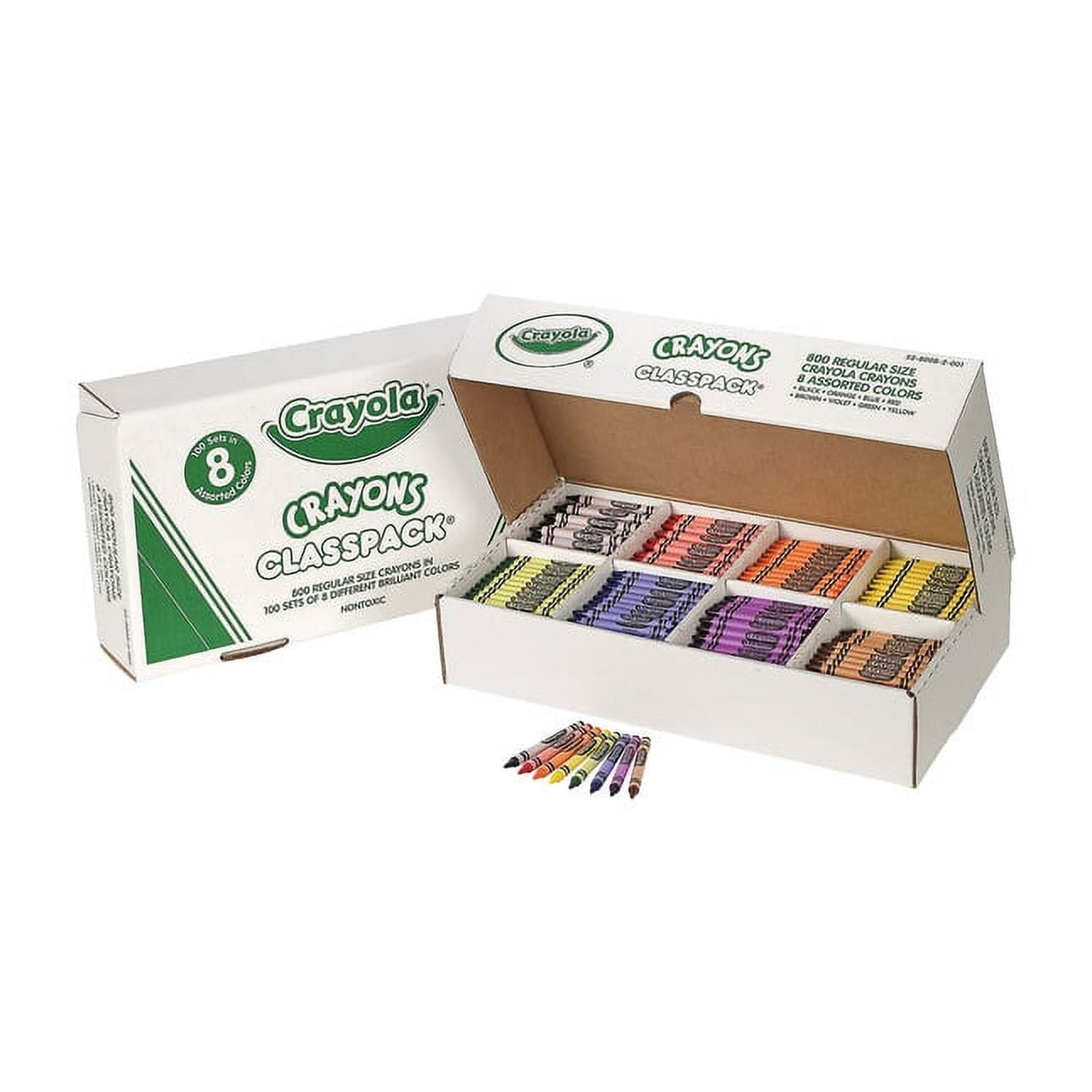 Crayola Triangular Crayon Set, 16-Colors 