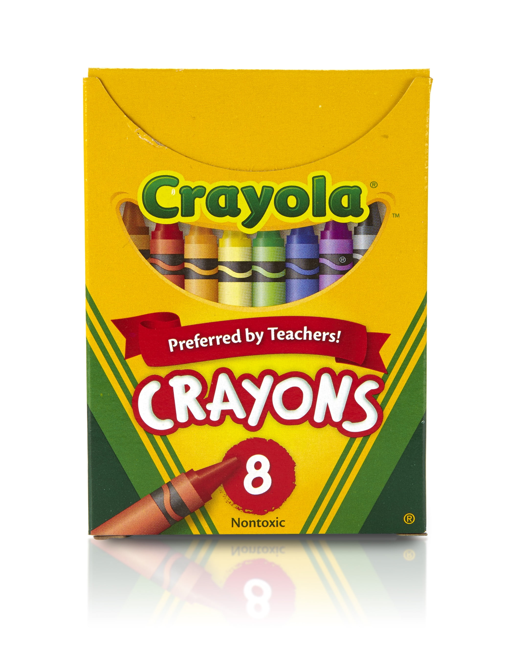 Crayola Standard Size Crayons in Tuck Box, Set of 8