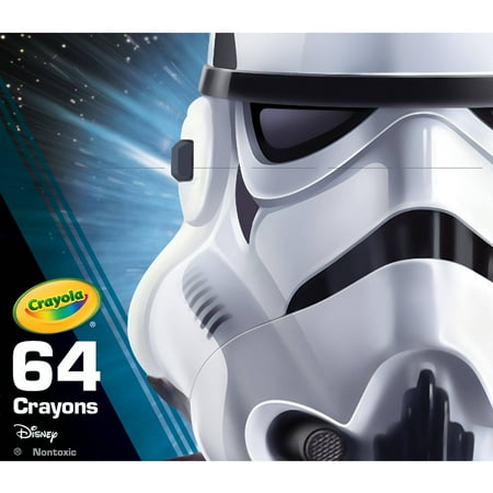 Crayola Star Wars Limited Edition 64 Count Crayons, Storm Trooper