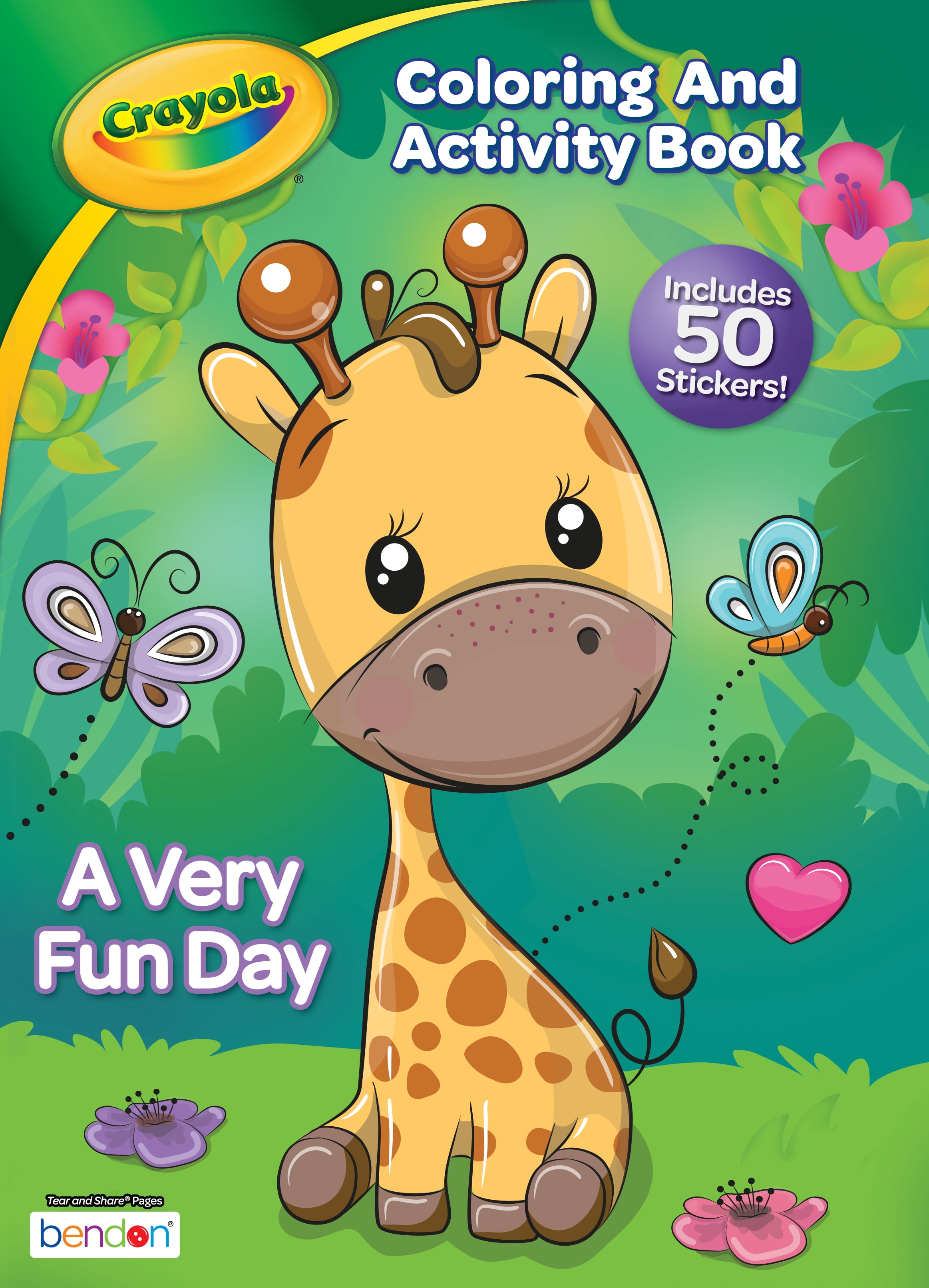 Crayola Sunny Days Coloring Book, 288 Pages - Walmart.com