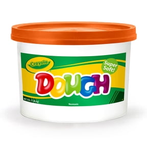 Crayola Super Soft Modeling Dough, Orange, 3 lbs