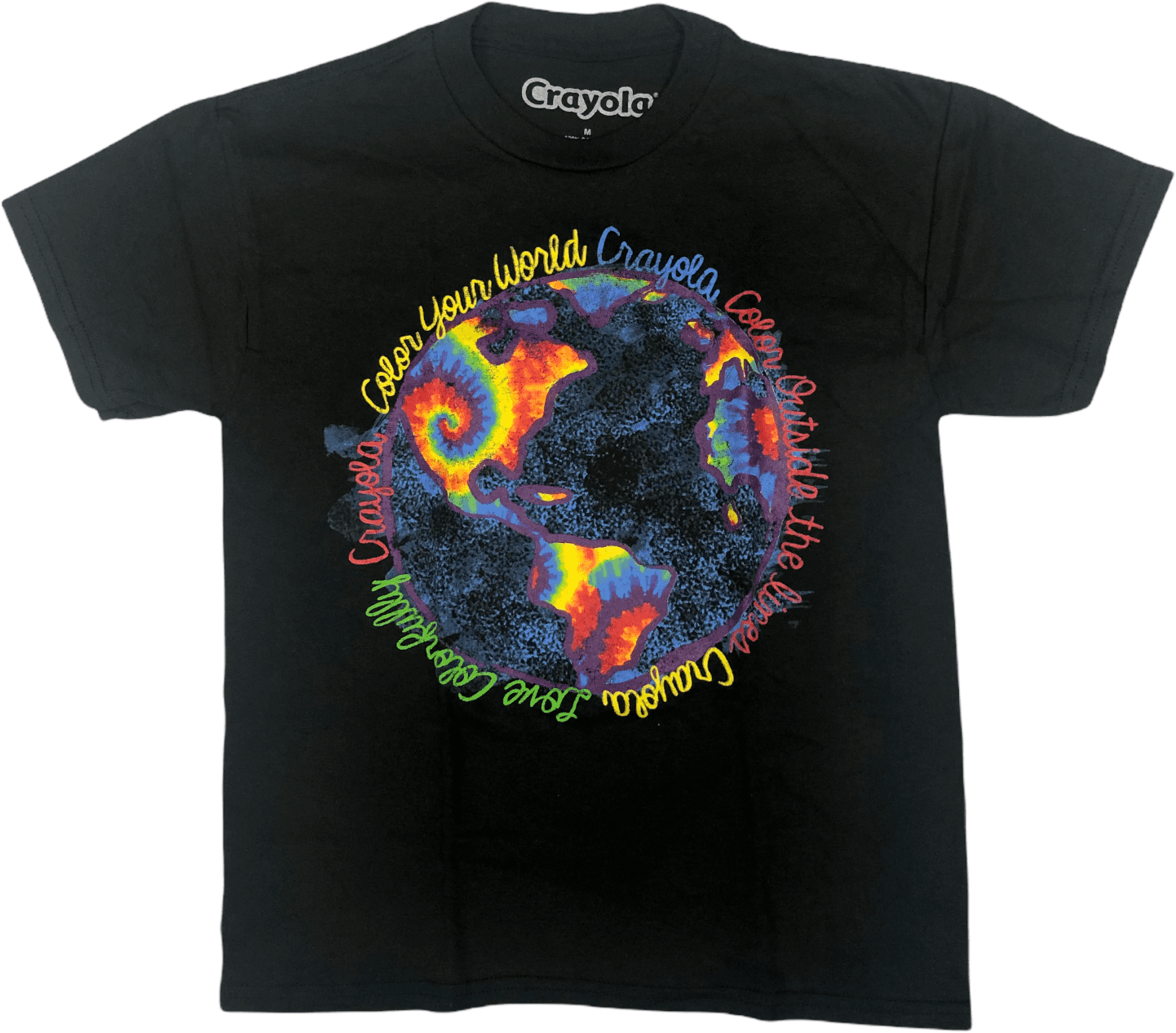 Crayola TShirt Color Your Crayola Boys TShirt (Black)