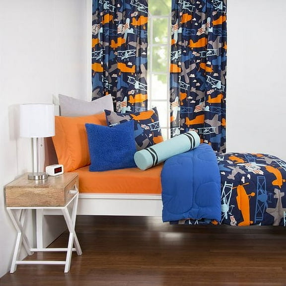 Crayola Take Flight Airplane 3-piece Comforter Set