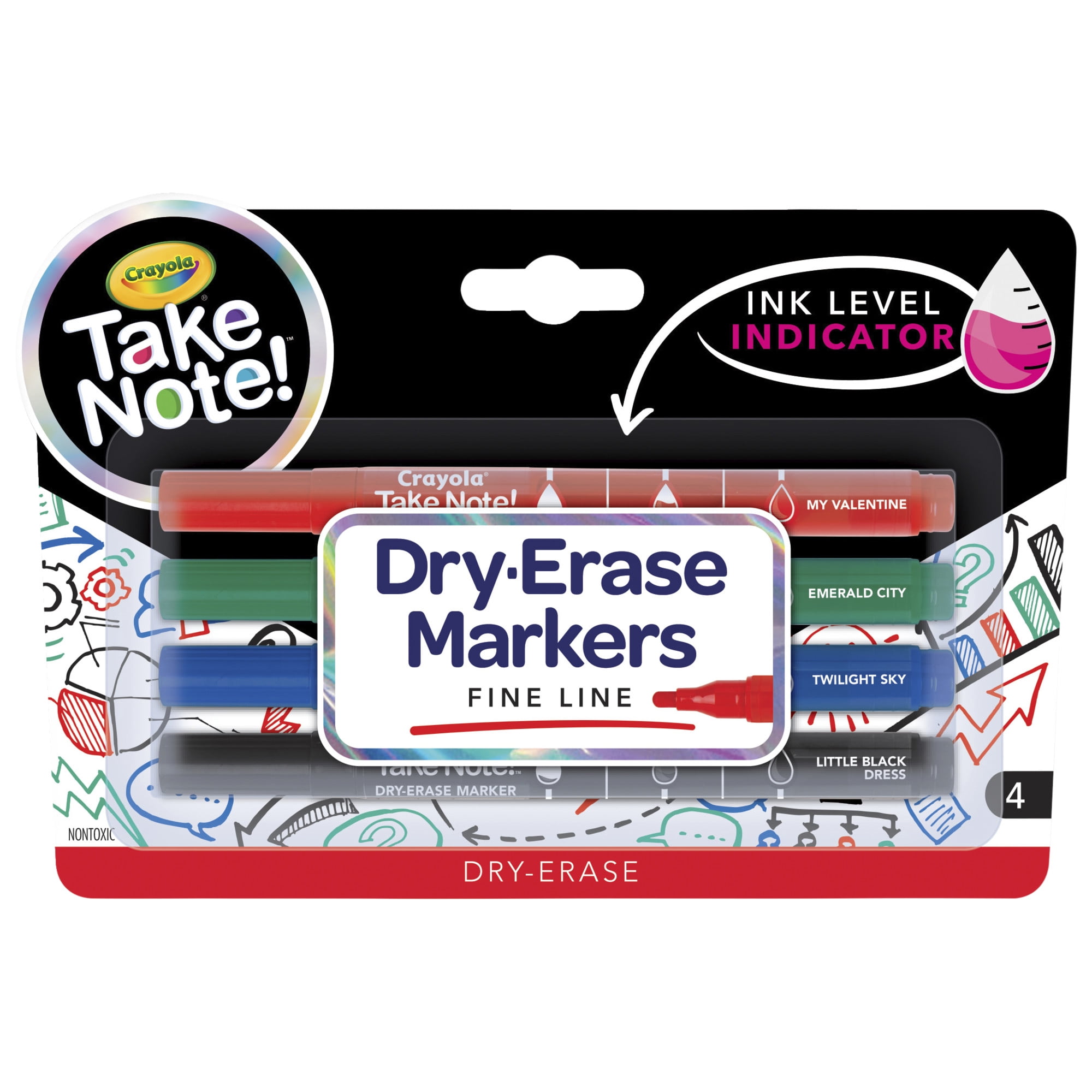 Take Note! Dry Erase Markers