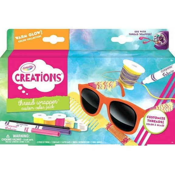 Crayola Thread Wrapper Refill, Warm Glow