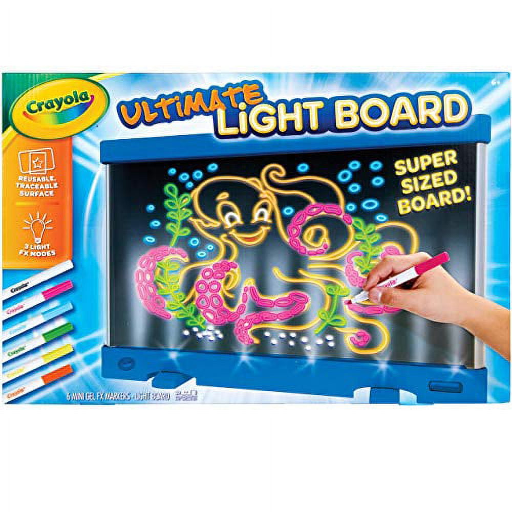 Crayola Ultimate Light Board Blue, Drawing Tablet, Amazon for Kids, Age 6, 7, 8, 9