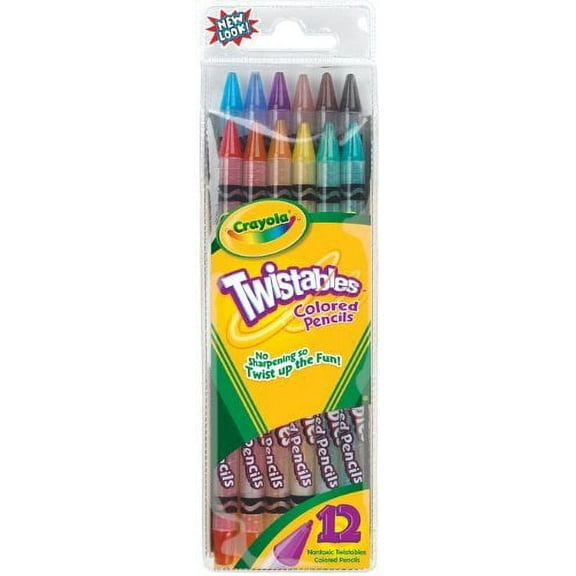 Crayola Twistable Colored Pencils, 12 Count