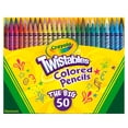 thumbnail image 1 of Crayola Twistables Colored Pencil Set (50ct), Kids Art Supplies, Basket Stuffers, Gifts for Kids 3+, 1 of 5