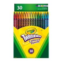 Crayola Twistables Colored Pencils, School Supplies, Teacher Supplies, 30 Ct, Gifts, Beginner Child
