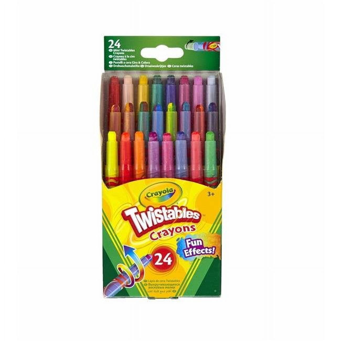 Crayola Twistables NonToxic Crayon, Set, 24