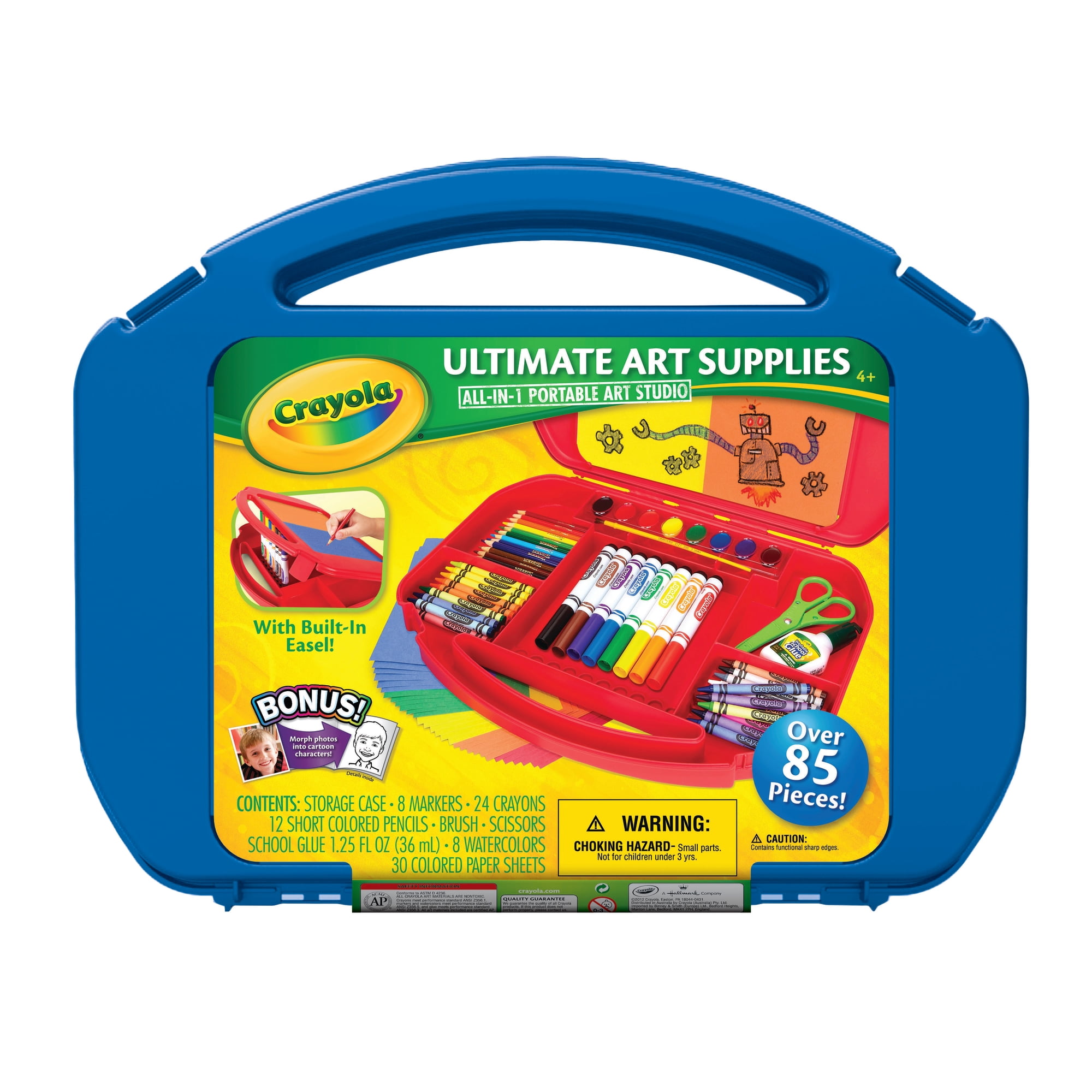 Crayola Ultimate Art Case with Easel (Color May Vary), (045674