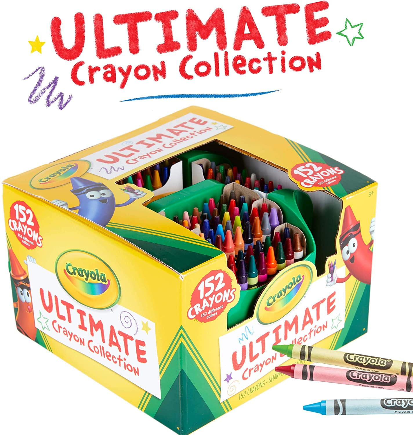 Crayola Ultimate Crayon Collection, 152 Pieces, Art Set, Gift