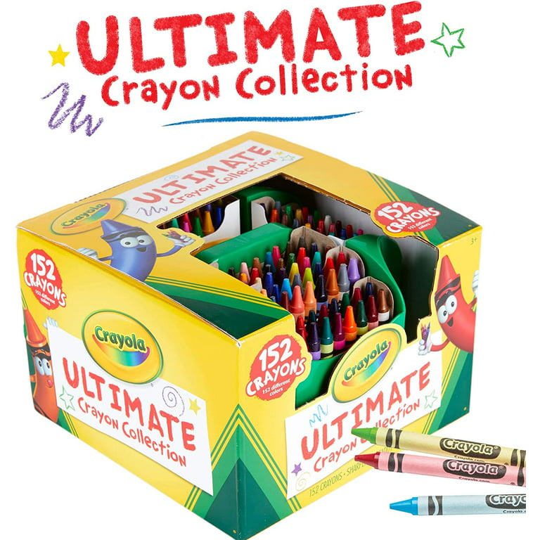 Crayola Ultimate Crayon Collection, 152-Crayon Set, Craft Supplies, Child