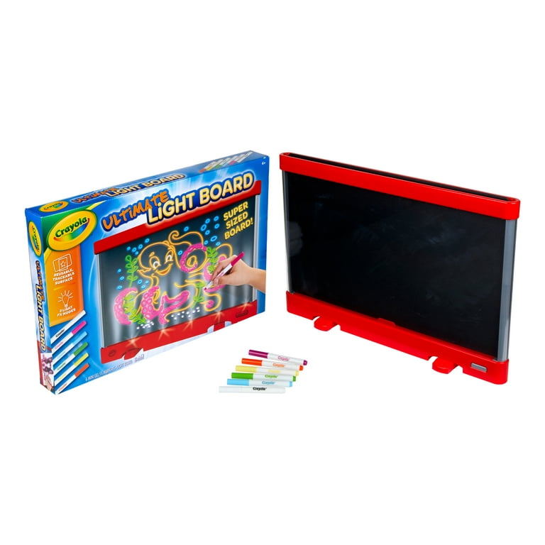 Crayola Ultimate Light Board - White, Kids Tracing & Drawing Board,  Birthday Gift for Boys & Girls, Kids Toys, Ages 6, 7, 8, 9
