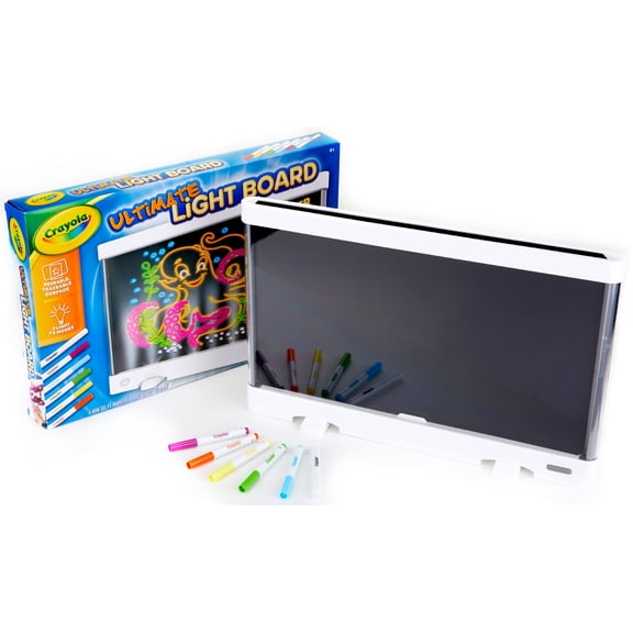 Crayola Ultimate Light Board, White, LED Tracing & Drawing Board, Light Up Toy, Arts & Crafts, Creative Gift, Ages 6+
