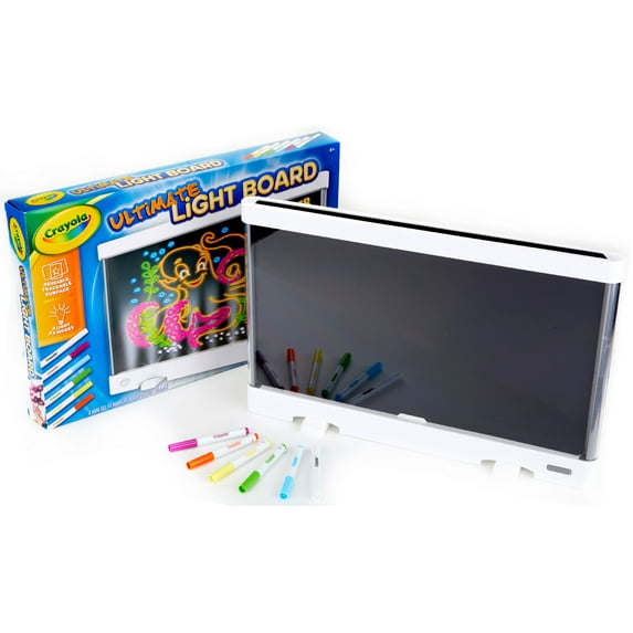 Crayola Ultimate Light Board, White, Easter Gifts for Kids, LED Tracing & Drawing Board, Light Up Toy, Arts & Crafts Gift, Ages 6+