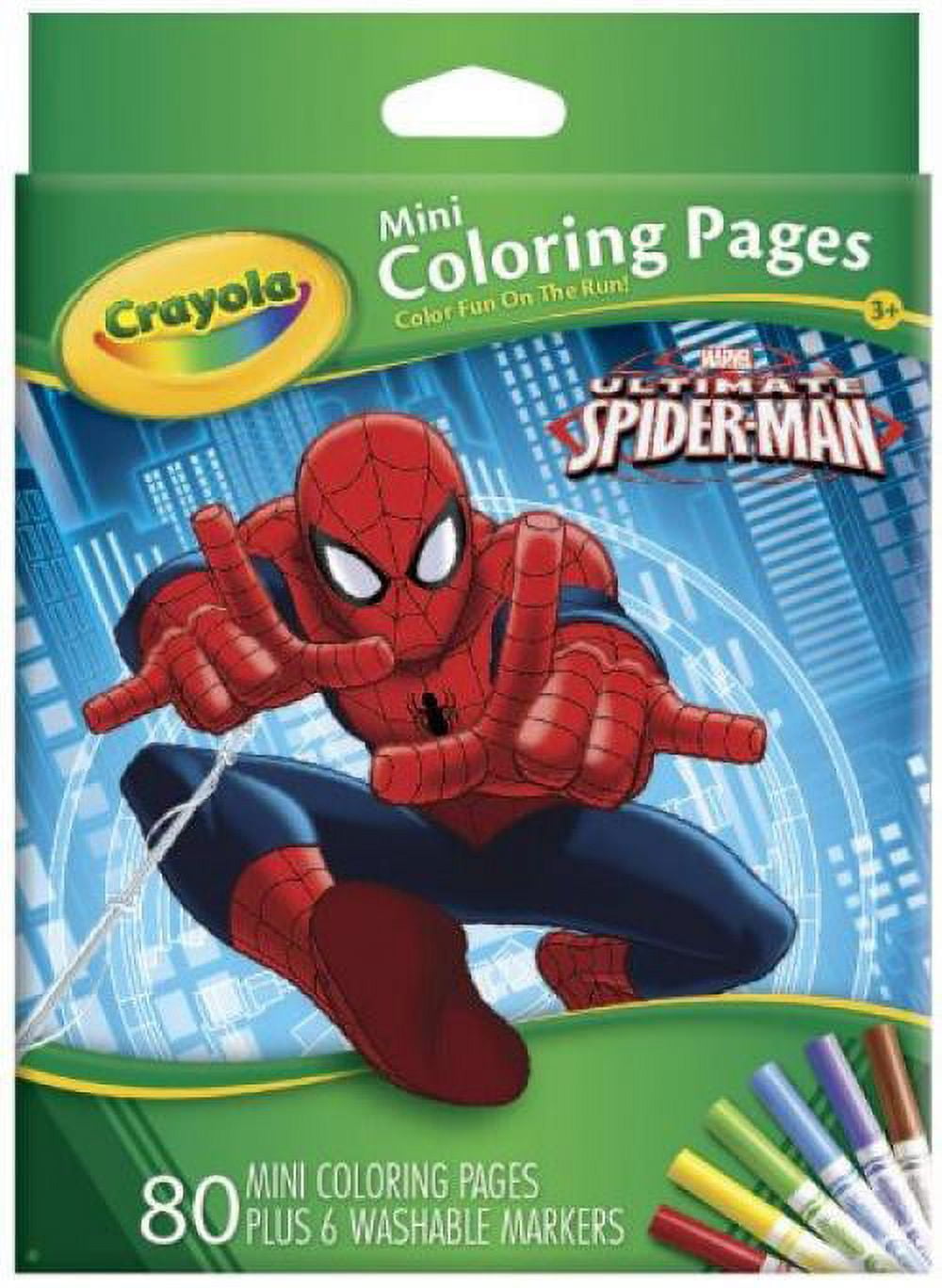 Crayola Ultimate Spiderman Mini Coloring Pages
