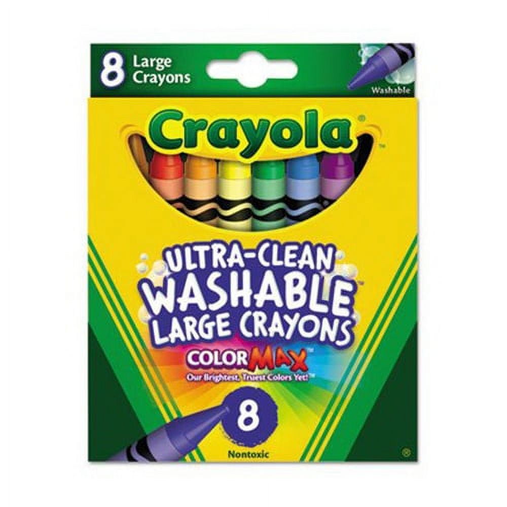 Crayola® So Big™ Crayons, Extra Large, Assorted Colors, Box Of 8 Crayons