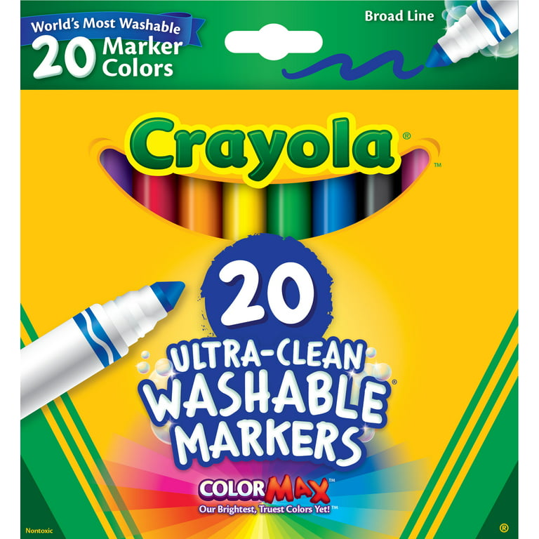 https://i5.walmartimages.com/seo/Crayola-Ultra-Clean-Washable-Broad-Line-Markers-Back-to-School-Supplies-20-Ct-Classic-Colors_0613eed7-2a39-47e5-b106-55b8c2be8649.fce170a1e52a8b44139b99a5f75fc279.jpeg?odnHeight=768&odnWidth=768&odnBg=FFFFFF