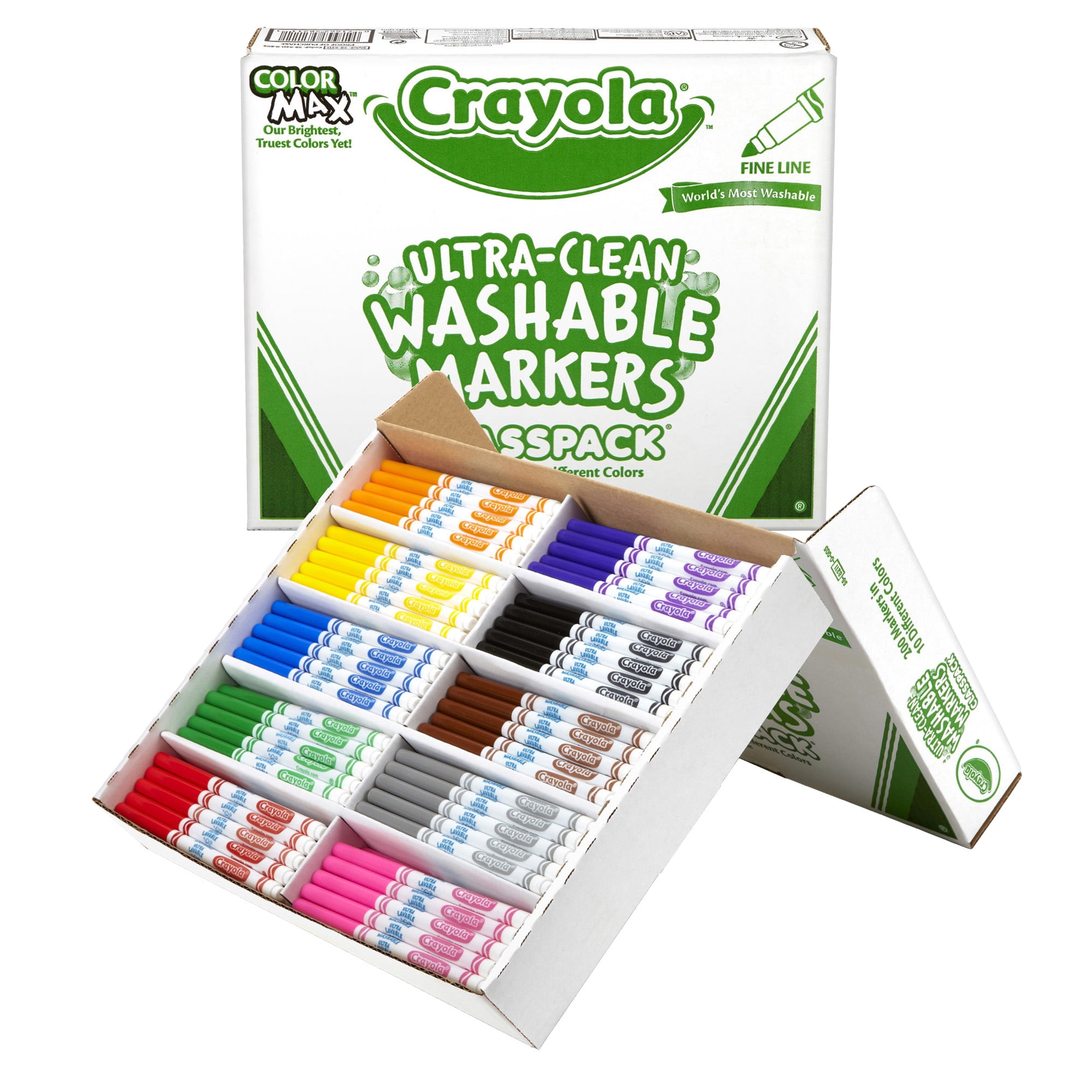 https://i5.walmartimages.com/seo/Crayola-Ultra-Clean-Washable-Markers-Classpack-Fine-Line-10-Colors-Pack-of-200_df671bf4-d270-47d9-8348-27c932d2a4f5_1.2411969e620143e619979b7a27c36944.jpeg