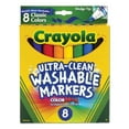 thumbnail image 1 of Crayola Ultra-Clean Washable Markers Wedge Tip 58-7208, 1 of 2