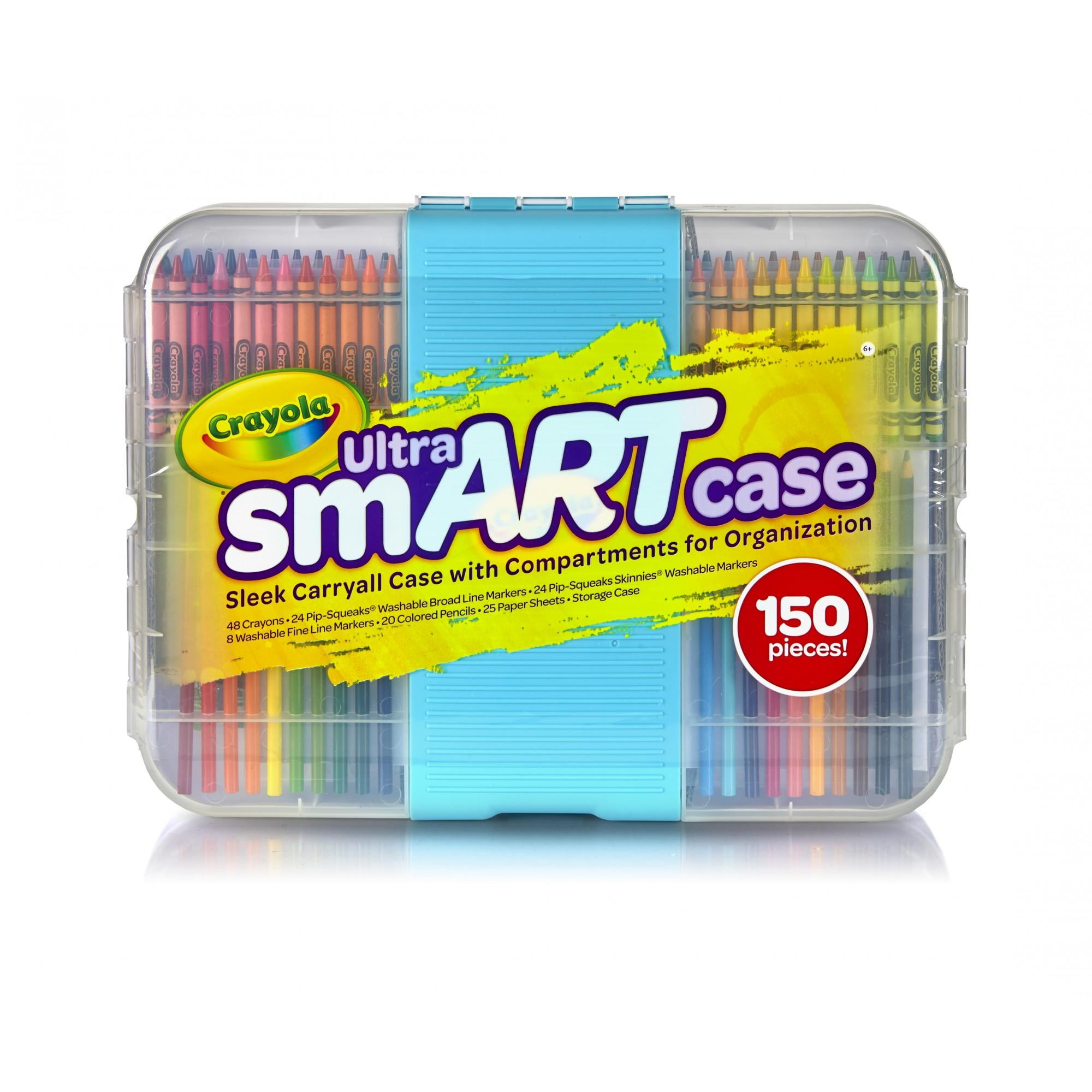 CRAYOLA Smart Case Next Generation150Piece Art Set for Kids Gift