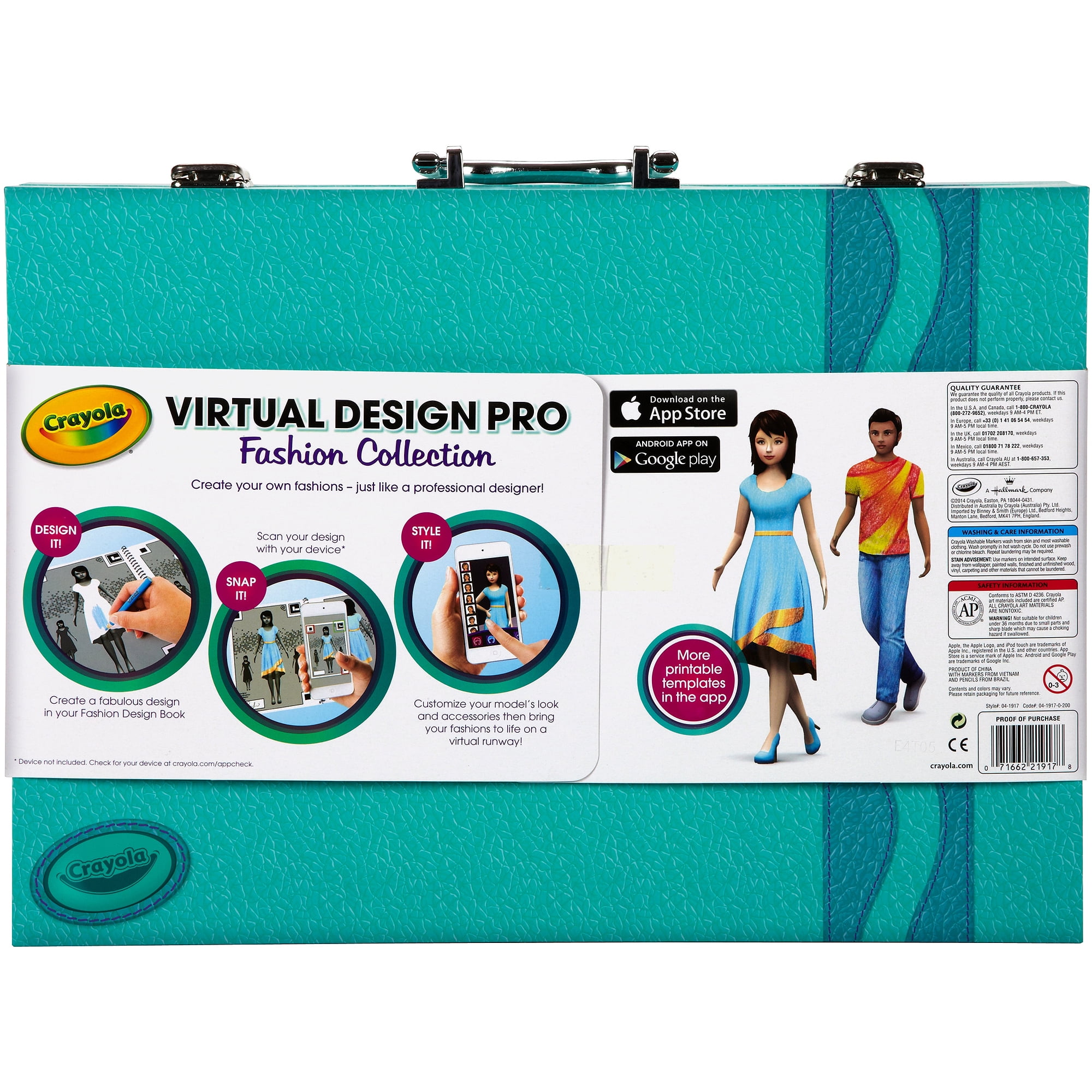 Crayola Virtual Design Pro Fashion Collection - Walmart.com