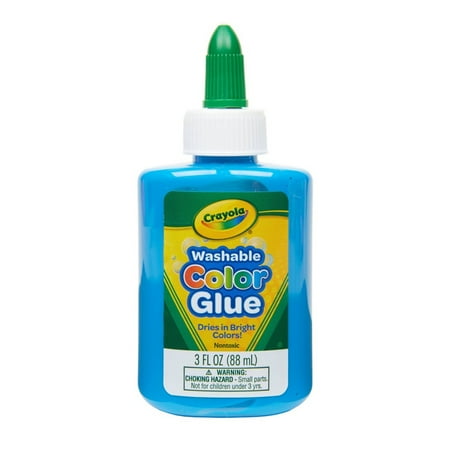 Crayola Washable Color Glue Pacific Blue 3 oz.