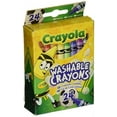thumbnail image 1 of Crayola Washable Crayons 24 Count, 2 Packs, 1 of 1
