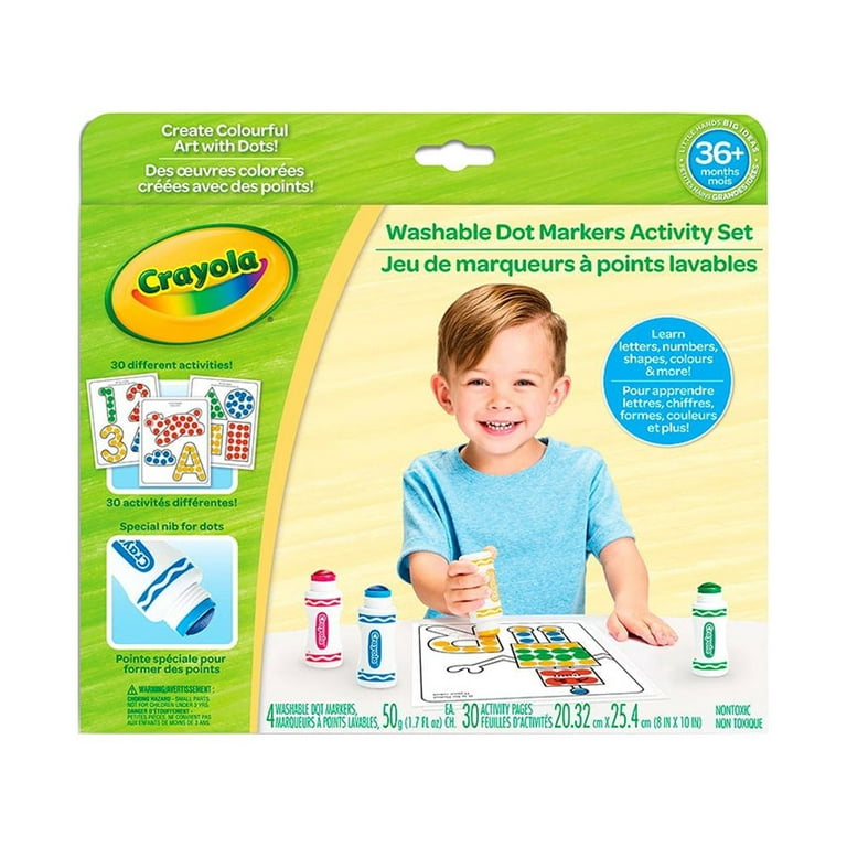 Crayola Washable Dot Markers Activity Set