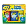 Crayola Washable Finger Paint 8 Oz 3 Count Primary