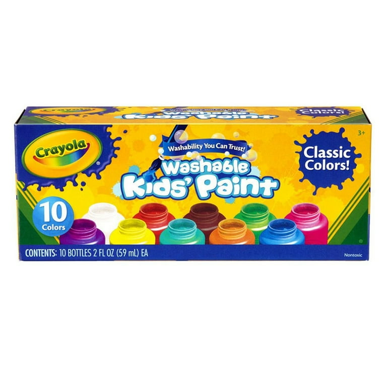 CrayolaÂ® Washable Kid's Paint 10 per set, sets
