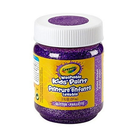 Crayola Washable Kids Paint, 2 oz, Violet Flicker