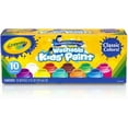 thumbnail image 1 of Crayola Washable Kids Paint, Assorted Colors 10 Count (Pack Of 6), 1 of 4