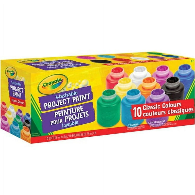 Crayola Washable Paint Pour Art Set Review 