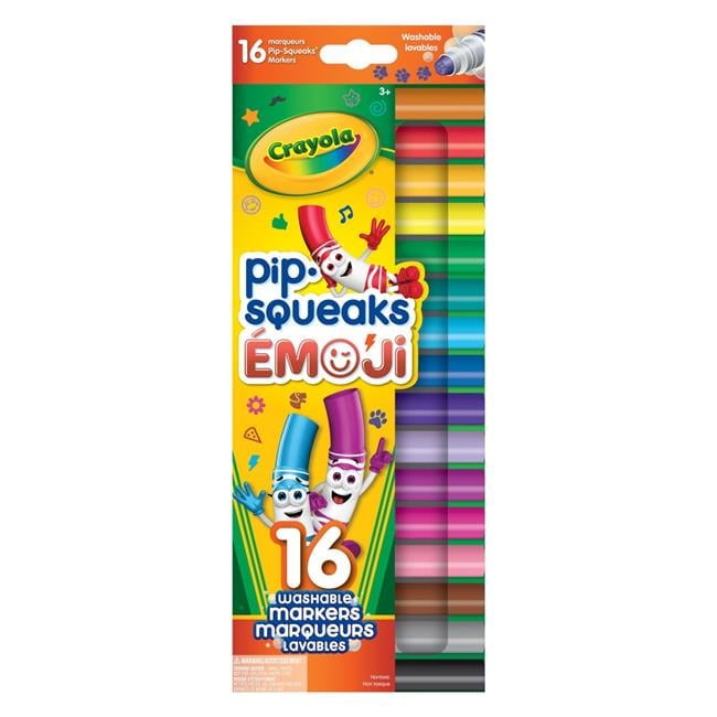 Crayola Pip Squeaks Marker Stamps - Assorted - 16 / Pack Crayola Pip Squeaks Marker Stamps - Assorted - 16 / Pack