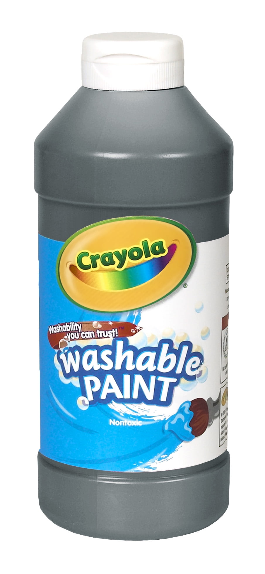 White Crayola® Washable Paint, 16oz White Color