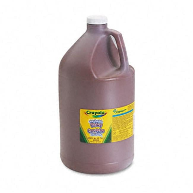 Crayola.  Washable Paint  Brown  1 gal